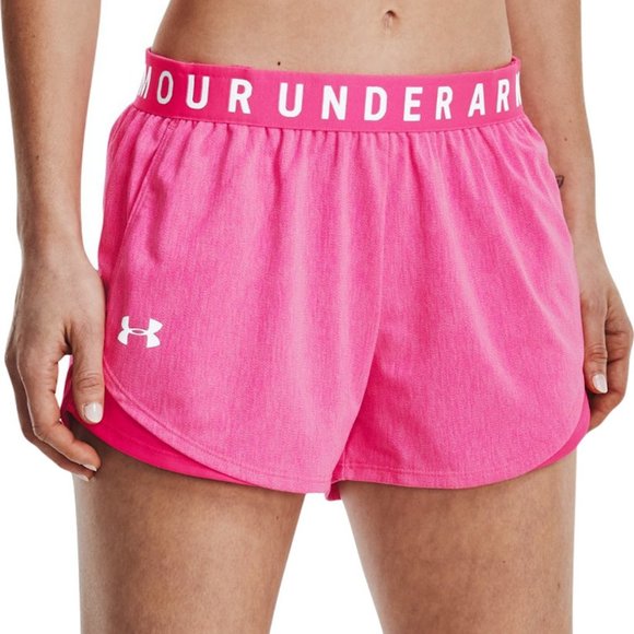 Under Armour Shorts Nwt Under Armour Ua Play Up Twist Shorts 3 Size Xl Pink Poshmark